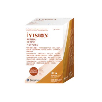 Ivision Retina 60 cápsulas complemento alimenticio visión