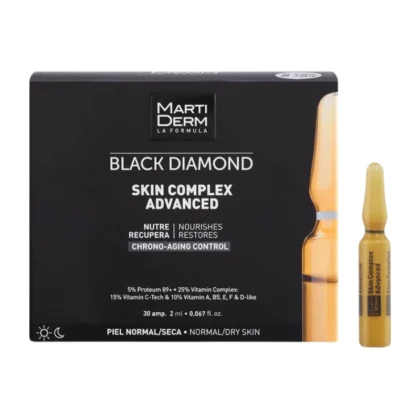 Martiderm Black Diamond Skin Complex 30 ampollas 2 ml anti-edad
